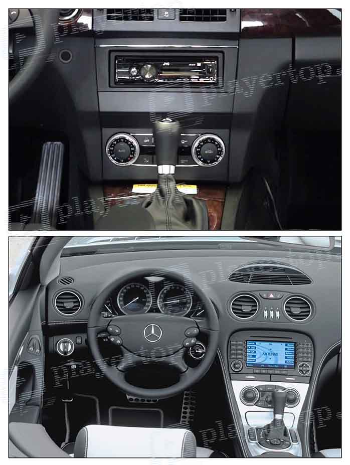 installation autoradio mercedes glk